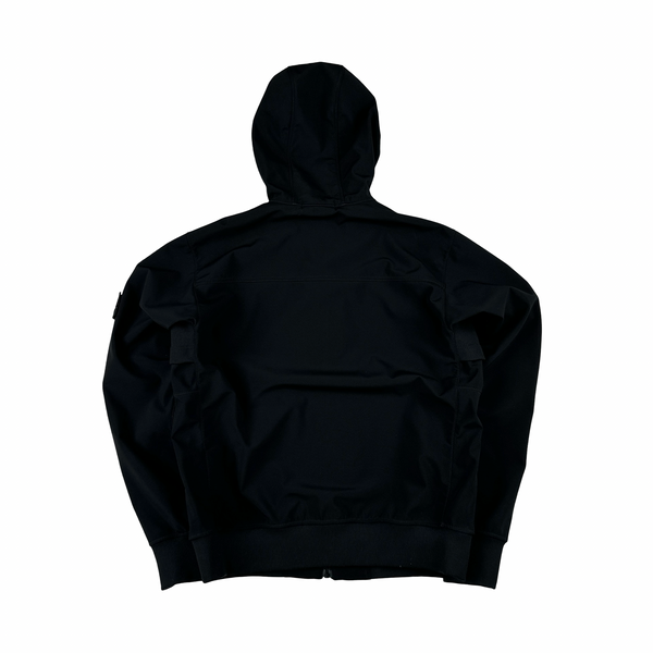 Stone Island 2013 Navy Khaki Lining Soft Shell R Jacket - XL