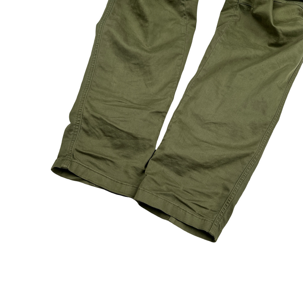 CP Company Green Ergonomic Fit Cargo Trousers - Medium