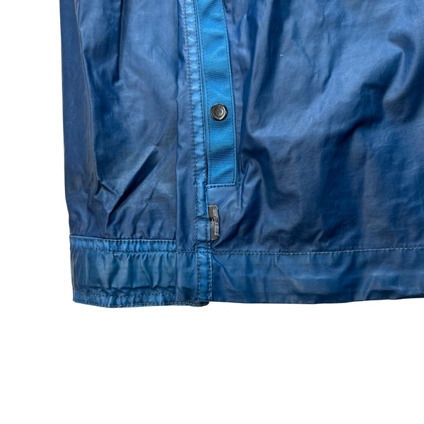 Stone Island Shadow Project Blue Mussola Gommata Parka Cobalt - Large