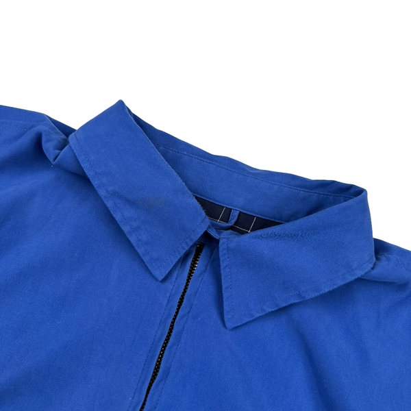 Ralph Lauren Blue Harrington Zipped Quilted Jacket - XL