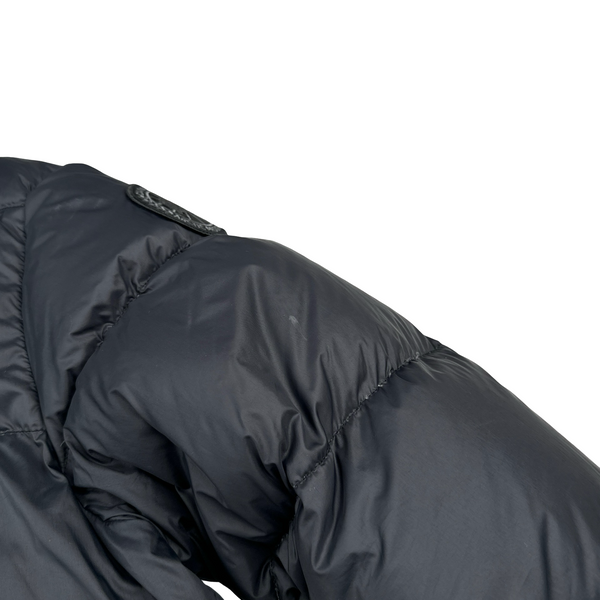 Canada Goose Ventoux Black Down Hooded Jacket - Small