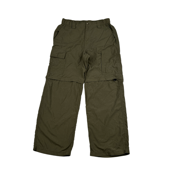 North Face Khaki Hiking Trousers / Shorts - Small