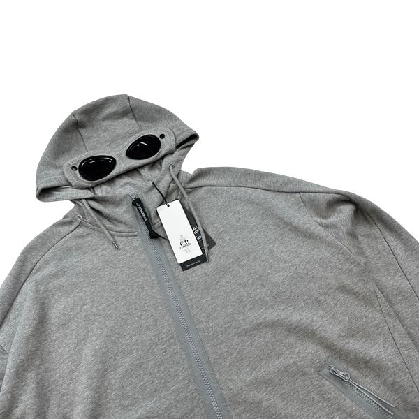CP Company Goggle Hoodie Light Grey - XL