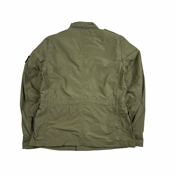 Stone Island 2014 Green Micro Reps Field Jacket - Medium