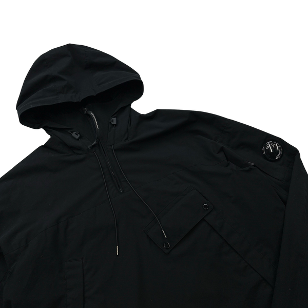 CP Company Black Pro Tek Pullover Smock - Small
