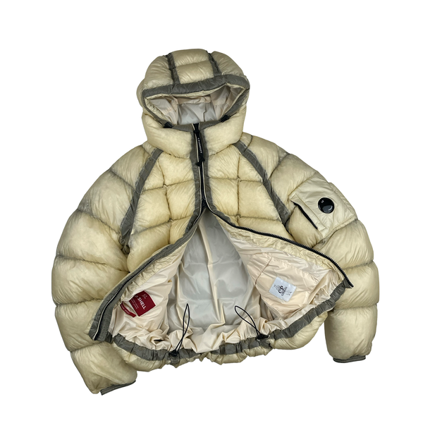 CP Company Down Filled DD Shell Lens Viewer Puffer Jacket - Large
