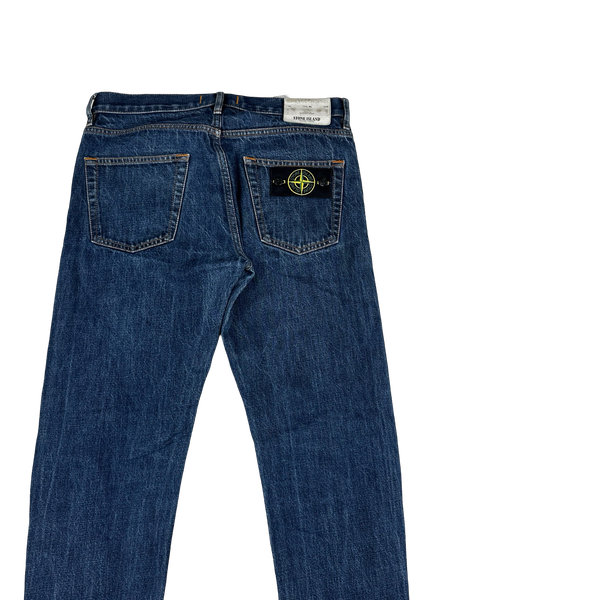 Stone Island 2016 Blue Slim Fit Denim Jeans - 30"