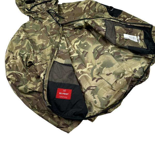CP Company Re Print Camo Goggle Hooded Jacket - 3XL