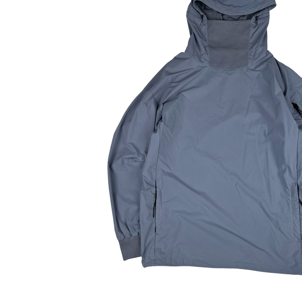 CP Company Baby Blue Soft Shell Pullover Jacket - Medium