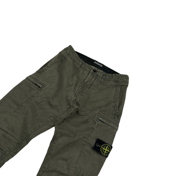 Stone Island 2014 Green SK Cargo Trousers - 28"