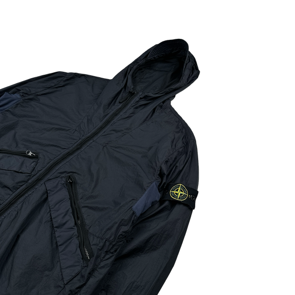 Stone Island 2013 Navy Membrana Lightweight TC Jacket - Large
