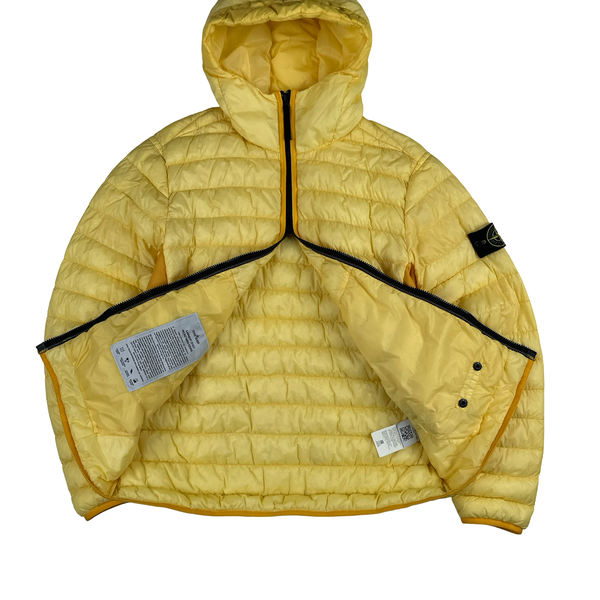 Stone Island 2018 Yellow Down Filled Puffer Jacket - XL