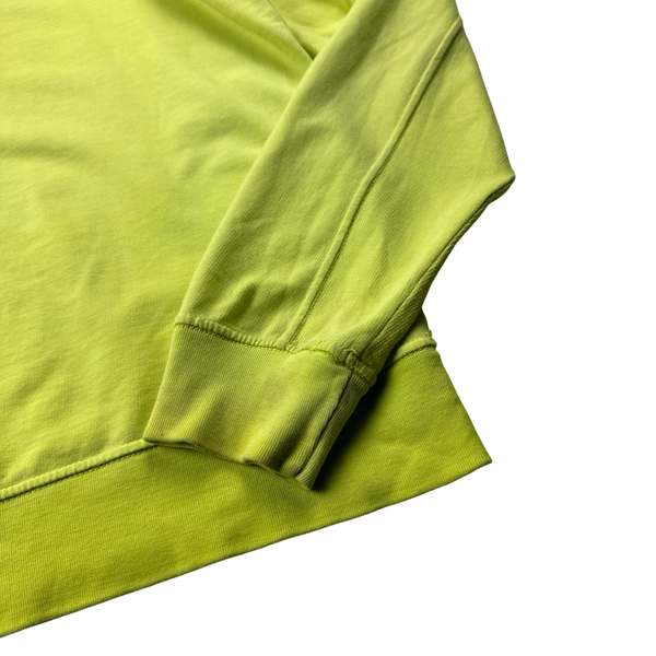 CP Company Yellow Lens Viewer ReColour Crewneck - Medium