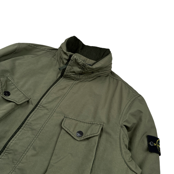 Stone Island 2018 Khaki David TC Primaloft Multipocket Jacket - 3XL