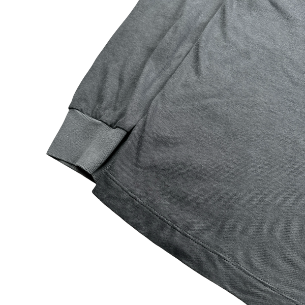 Stone Island 2013 Grey Longsleeved Polo Shirt - Large