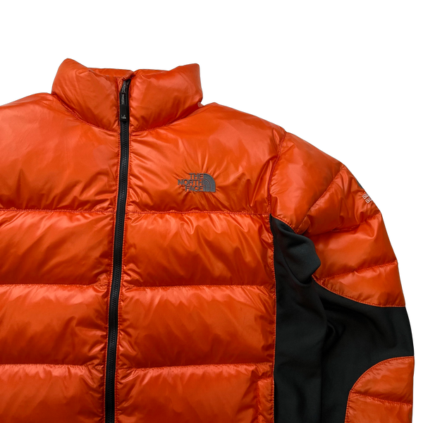 North Face Orange Summit Series Down Puffer Jacket - Medium