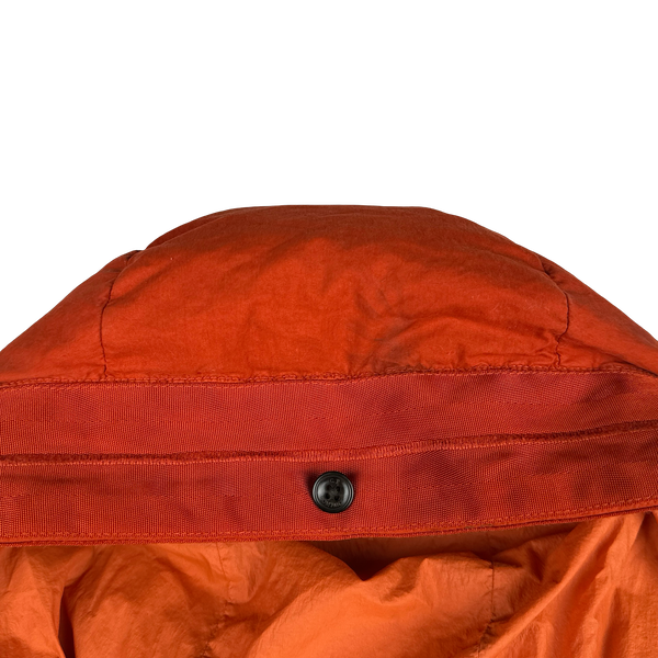 CP Company Orange 50 Fili Down Filled Puffer Jacket - Large