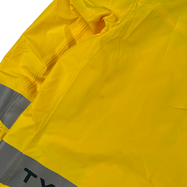 Paul & Shark Yellow 90s Fit Typhoon 20000 Reflective Strip Jacket - Large