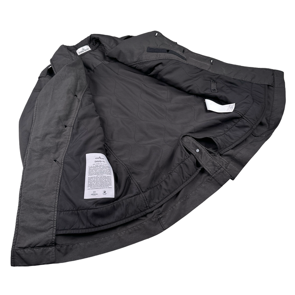 Stone Island 2015 David TC Brown Trench Coat - Small