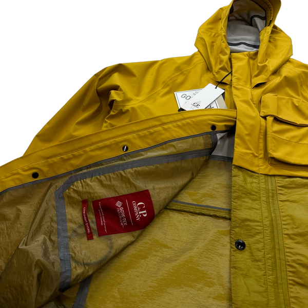 CP Company Goretex Infinium Waterproof Parka Jacket - Large