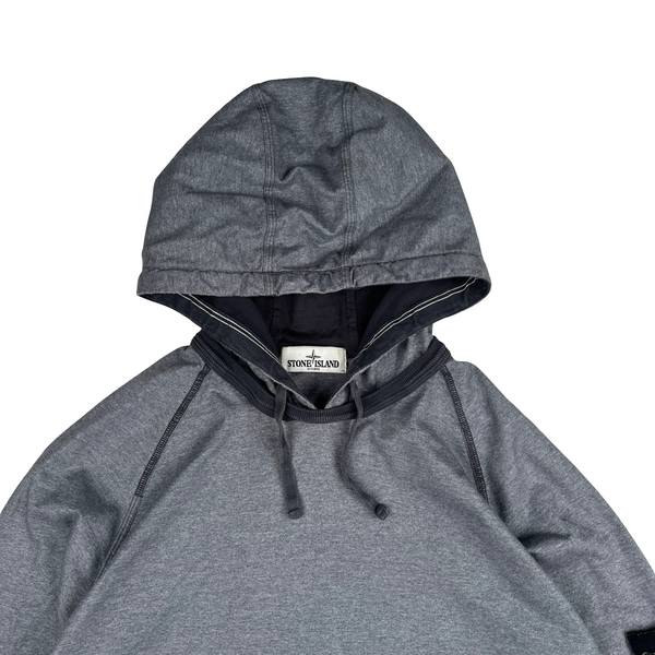 Stone Island 2011 Adjustable Lightweight Pullover Hoodie - Large