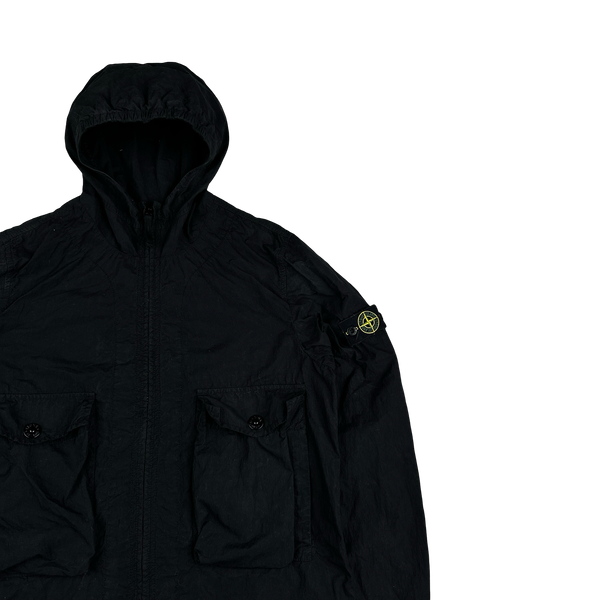 Stone Island 2020 Black Junior Lightweight Polycotton Jacket - Age 14