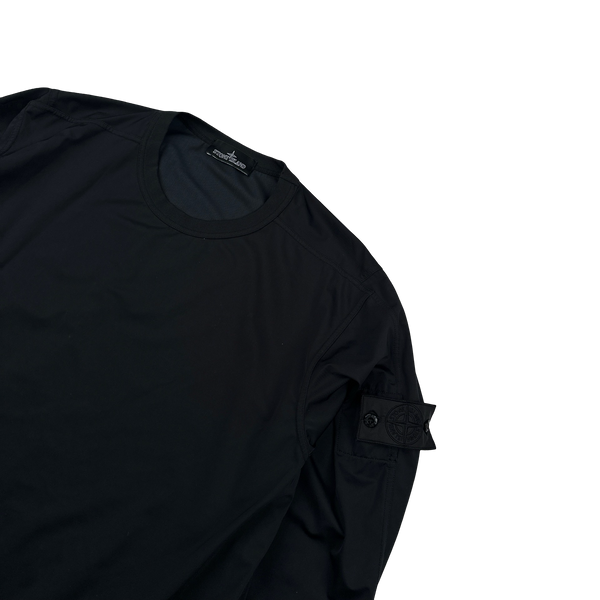 Stone Island 2020 Shadow Project Black Light Nylon R Pullover - Large