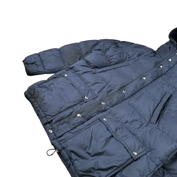 PRADA Down vest Jacket Nylon Navy Used mens #44