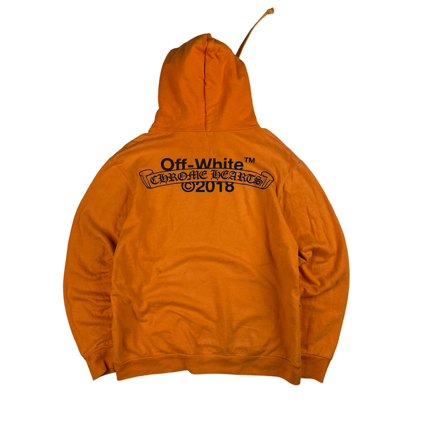 Chrome Hearts x Off White Pullover Hoodie - XXL