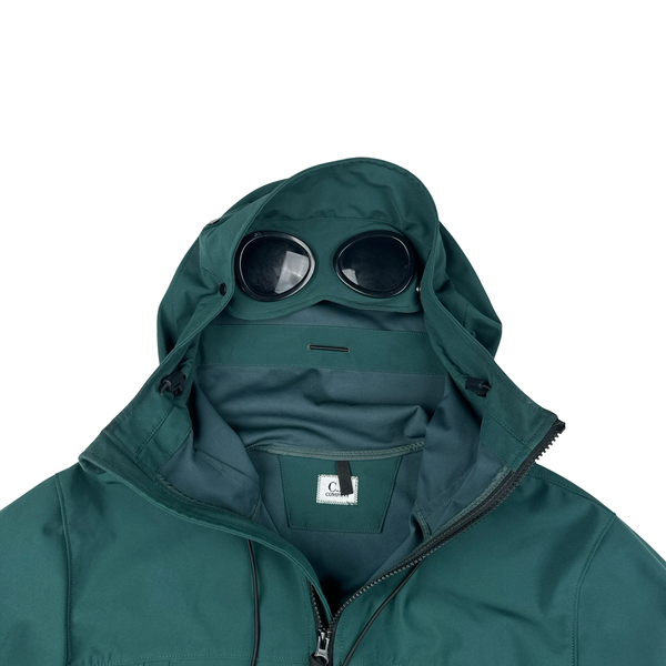 CP Company Jade Soft Shell Goggle Jacket - Medium