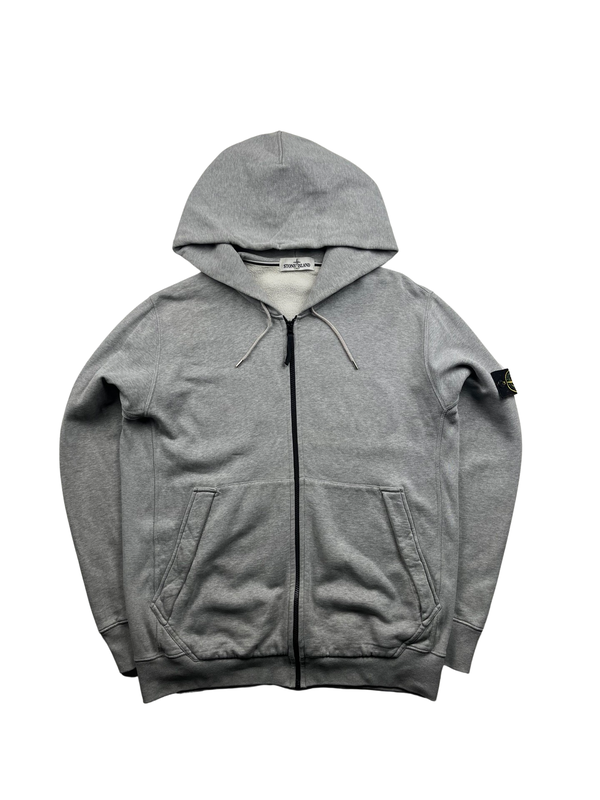 Stone Island 2013 Grey Zip Up Hoodie - XXL