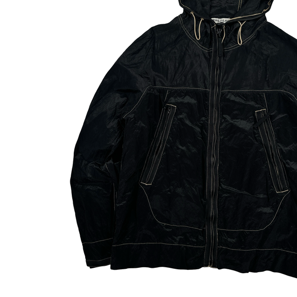 Stone Island 2004 Nylon Metal Hooded Jacket - XXL
