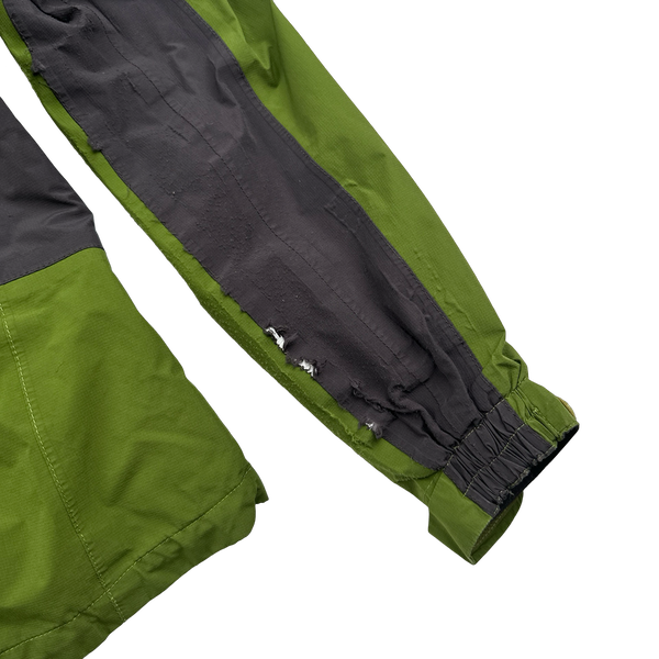 RAB Active Green Colour Block Zipped Raincoat - Women’s Medium