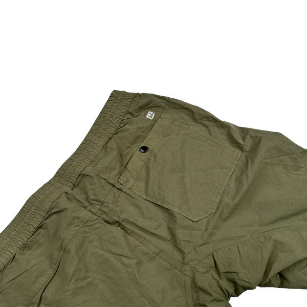 CP Company Olive Green Lens View Cargo Trousers - 32"