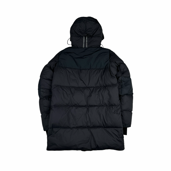 Canada Goose Black Armstrong Down Hooded Parka Jacket - Medium
