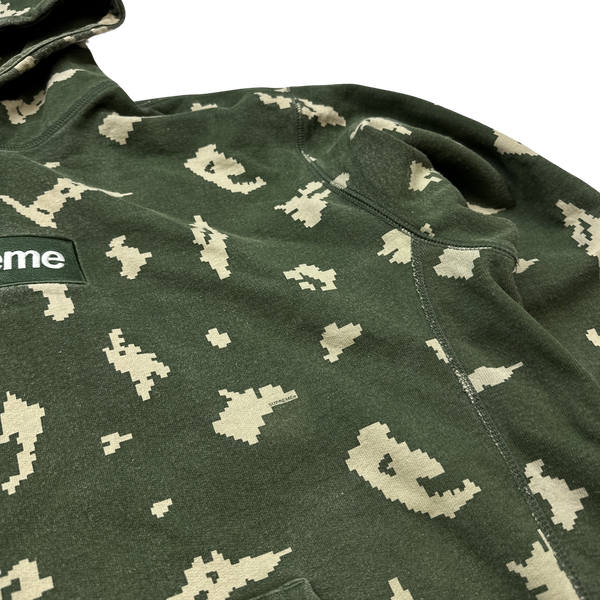 Supreme Camo Box Logo Hoodie - XL