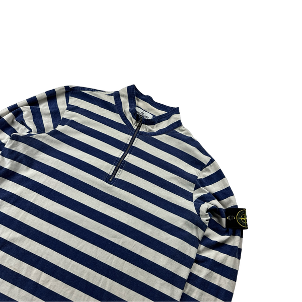 Stone Island x Supreme Striped High Neck Pullover - Medium