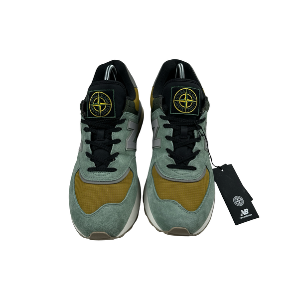 Stone Island x New Balance 574 Legacy Trainers - UK 12.5