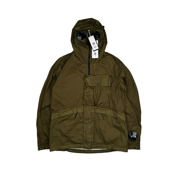 ジャケット・アウター CPCompany Explorer Chrome Goggle CP Company x Adidas Khaki Explorer Chrome Goggle Jacket - Medium