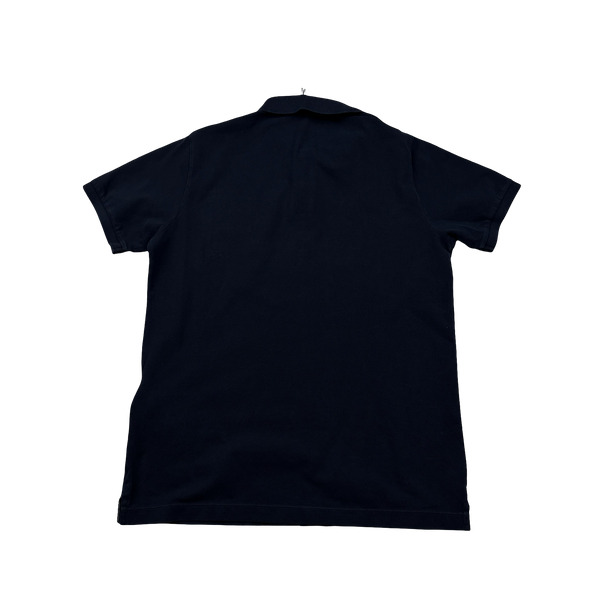 Stone Island 2022 Navy Cotton Polo Shirt - Medium