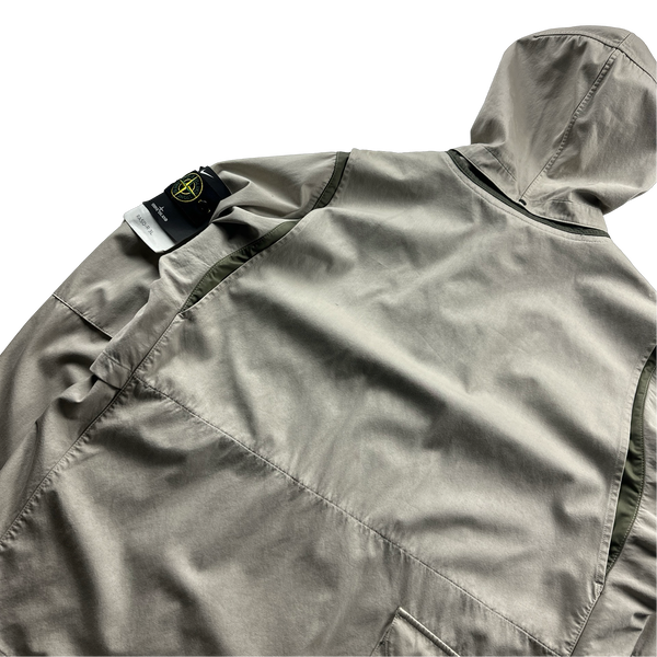 Stone Island x Nike Beige Raso R Nylon Windbreaker Jacket - XXL