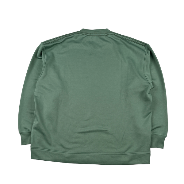 Stone Island 2022 Green Spellout Crewneck Jumper - 3XL