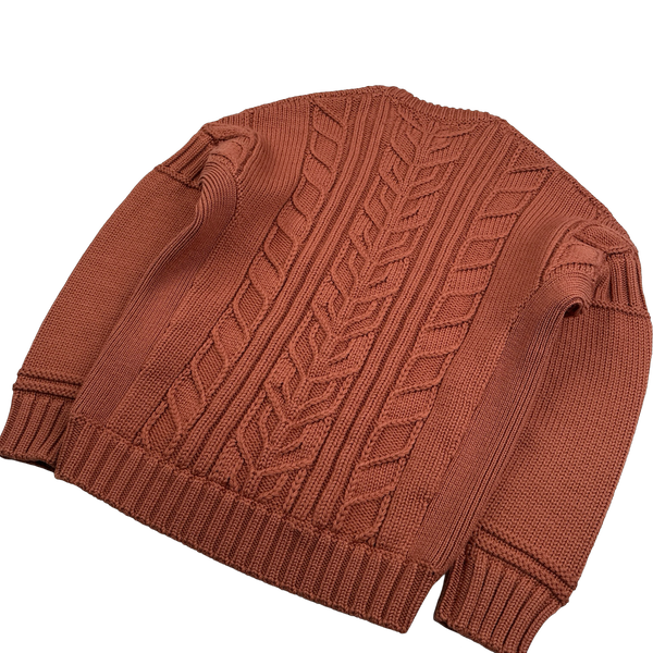 Stone Island 2020 Brick Thick Winter Embossed Knit - Medium