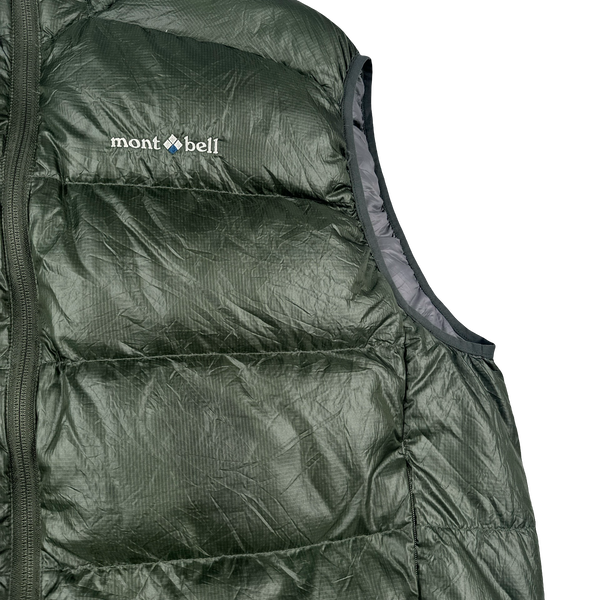 Montbell 800 Down Filled Ripstop Nylon Gilet - XL