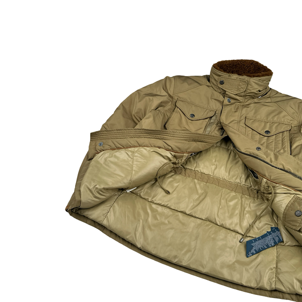 Ralph Lauren Beige Quilted Jacket - Large