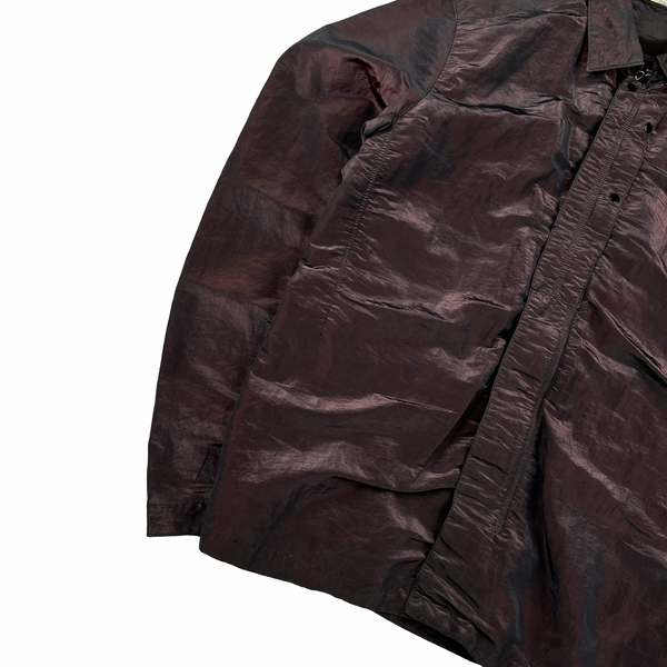 Stone Island 2016 Dark Red Weft Overshirt - XL
