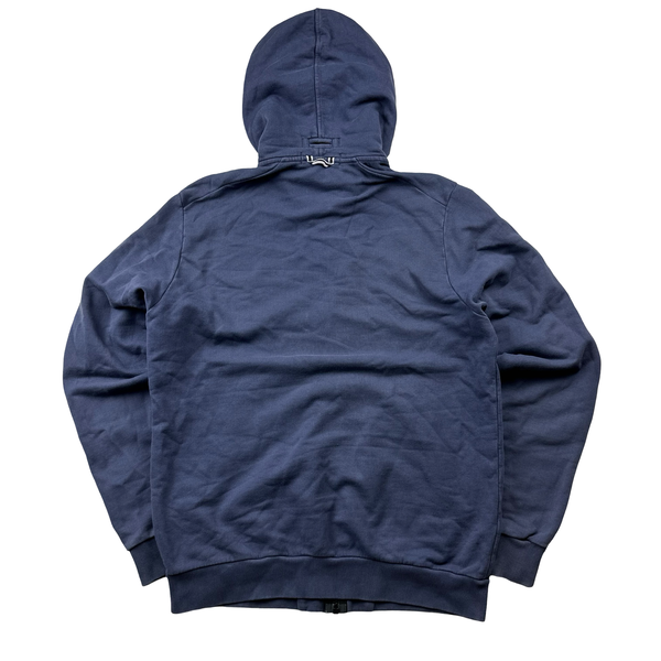 Stone Island 2014 Navy Cotton Zipped Hoodie - Large – Mat's