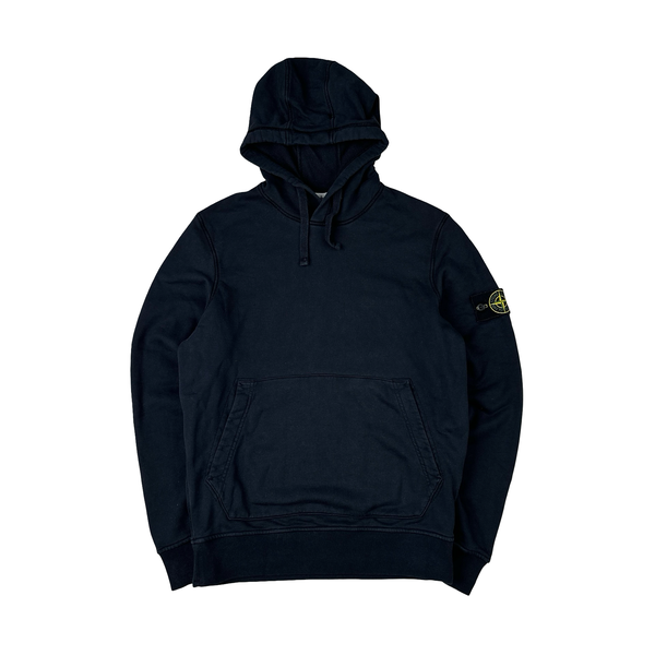 Stone Island 2024 Navy Pullover Hoodie - Medium