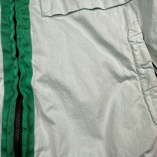 CP Company Mint Green Raso-CP Zipped Goggle Jacket - Small