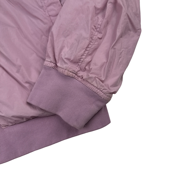 Stone Island 2020 Pink Crinkle Reps Bomber Jacket - Medium